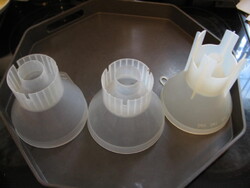 Mosogatógép sótöltő tölcsérek