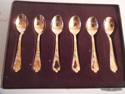 KANÁL - ÚJ - 6 db - 23 k - ARANYOZOTT - JELZETT - ALKUKÉPES - ROKOKÓ - 11 x 2,5 cm