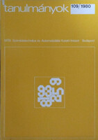 Békéssy András - Demetrovics János - Gyepesi György: Relációs adatbázis logikai szintű vizsgálata funkcionális függőségek szempontjából