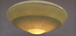 UFO MENYEZETI LÁMPA MID CENTURY ART DECO BAUHAUS DESIGN