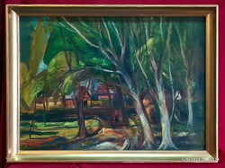Göldner Tibor (1929 - 2023) : Árnyas park