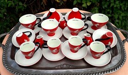 17 db. Julius Meinl kávés, teás, cappuccino, tej / Matteo Thun.