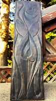 Gyarmathy Tihamér (1915-2005): Születő Vénusz 1955 10/1 relief  Aukciós tétel volt! Virág galériában