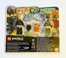 Cole vs. Ronin EREDETI LEGO 112215 blister pack - NINJAGO - Új
