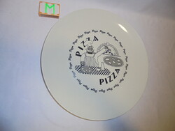 Japán Siaki porcelán pizza kínáló nagy tányér - 30,5 cm