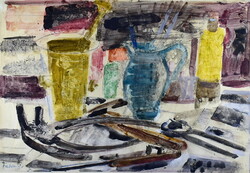 Fáber Gabriella (1903 - 1982) CSENDÉLET MOZSÁRRAL