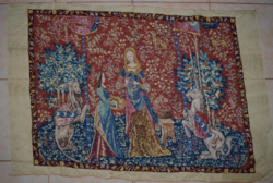 Egyszarvú legendája kézi gobelin