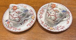 Sarreguemines fajansz Minton csészék