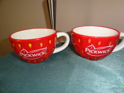 Pickwick csésze Eper 2db +1db ajándék