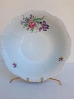 Zsolnay barokk kerek koretes tal