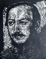 Gerzson Pál: Vörösmarty Mihály portréja (fametszet) híres magyar költő, író, irodalom