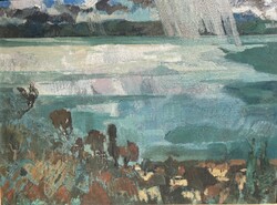 Batári László - Balatoni táj