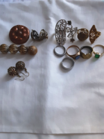 Vegyes antik/retro/kézműves bizsucsomag egyben!