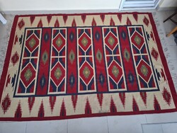 Torontáli szőnyeg, régi, kézzel szövött, 3 x 2 m