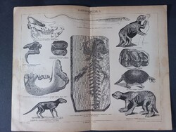 Harmadkor I. -  eredeti 19. századi litográfia (fametszetes stílusban), Pallas Nagy Lexikon