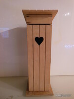 BORTARTÓ  -  FA - 40  x 14  x 14 cm - OSZTRÁK - KÉZMŰVES  - HIBÁTLAN