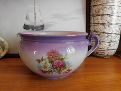 Antik díszes éjjeli edény/bili