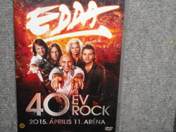 EDDA MŰVEK 40 ÉV ROCK 2015. ÁPRILIS 11. ARÉNA DVD ÚJ gyári bontatlan