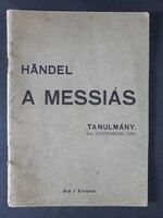 Händel - A messiás Oratórium Tanulmány Lichtenberg Emil