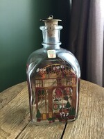 Régi dán Holme Gaard karácsonyi üveg palack