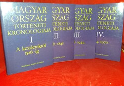 1983. Engel Pál: Magyarország történeti kronológiája I-IV. könyv a képek szerint AKADÉMIAI