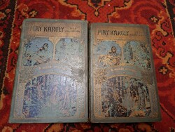 1910-első nagyar kiadás! MAY KÁROLY: A MÁHDI ORSZÁGA  I-II.- illusztrált ATHENAEUM-