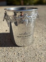 Moët & Chandon vintage pezsgőhűtő – Argit gyártmány, dombornyomott szőlő- és inda motívumokkal