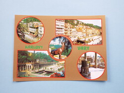 Képeslap (51) - Csehszlovákia (Csehország) - Karlovy Vary mozaik 1970-es évek