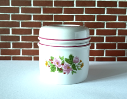 RETRO HOLLÓHÁZI PORCELÁN CUKORTARTÓ