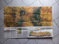 National Geographic térkép – The Grand Canyon of the Colorado / The Heart of the Grand Canyon