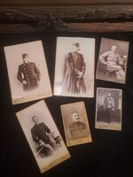 KEMÉNYHÁTÚ KATONAFOTÓK EGYBEN