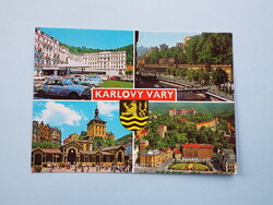 Képeslap (51) - Csehszlovákia (Csehország) - Karlovy Vary mozaik 1970-es évek
