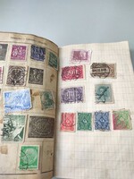 Régi  bélyeg album