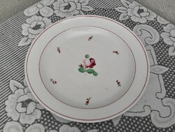 Antik Ó-Herendi Fischer Mór nagyméretű tál