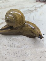 Kerámia csiga, figurális szobor, dísztárgy eladó!