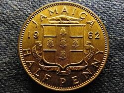 Jamaica II. Erzsébet (1952-) 1/2 penny 1962