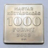 Magyarország,1000 forint 2008 - Puskás Tivadar UNC nikkel