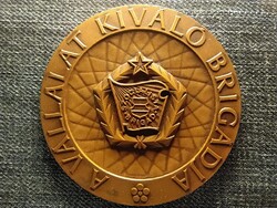 Szocialista Brigád a vállalat kiváló brigádja emlék érem 70 mm