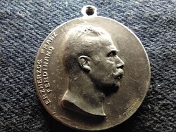 Ausztria Ferenc Ferdinánd főherceg Adria kiállítás Bécs 1813 medál