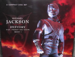 MICHAEL JACKSON HISTORY Past, Present and Future Book I 2cd CD ÚJ gyári bontatlan