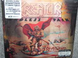 KREATOR ENDLESS PAIN CD ÚJ gyári bontatlan