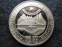 Ausztria Arlberg alagút .640 ezüst 100 Schilling 1978 PP