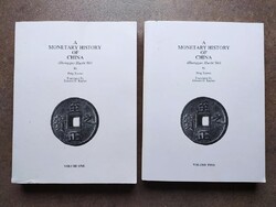 Peng Xinwei A Monetary History of China I-II (Kína monetáris története I-II.)