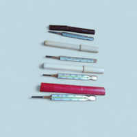 4db Retro Higanyos Làzmérő Egyben