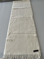 Fraas brand cashmink scarf in off-white, 180 x 30 cm