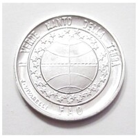 San Marino,1 lira 1977 - FAO aUNC+ aluminium