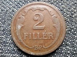 Háború előtti (1920-1940) 2 fillér 1928 BP