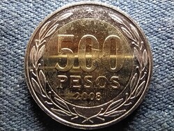 Chile 500 peso 2008 So UNC FORGALMI SORBÓL