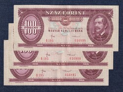 Népköztársaság (1949-1989) 100 Forint 1984 SORSZÁMKÖVETŐ-KÖZELI