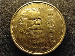 Mexikó Venustiano Carranza Garza 100 Pezó 1984 Mo